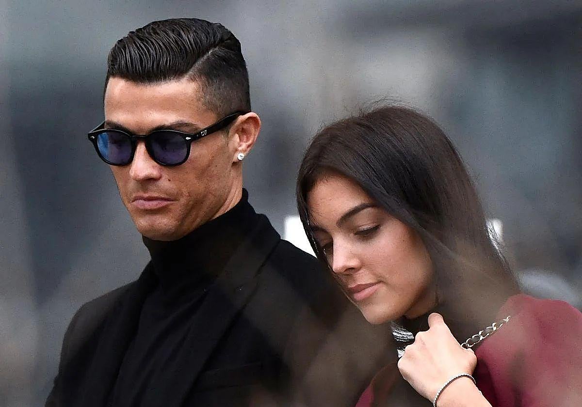 Cristiano Ronaldo and Georgina Rodríguez.