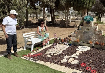 Un búnker para el recuerdo del joven vasco y su esposa asesinados por Hamás en el kibutz Kissufim