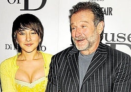 Zelda y su padre Robin Williams, poco antes del suicidio del actor.