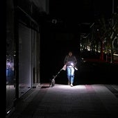 Imagen del apagón del pasado 28 de abril.