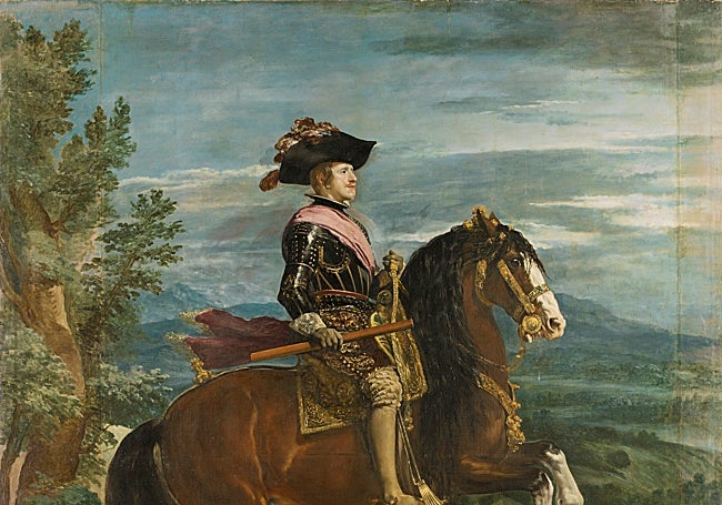 The artwork before its restoration.