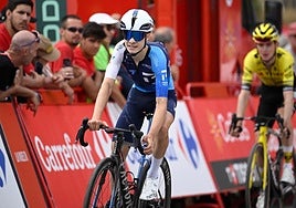 Matthew Riccitello, del equipo Israel-Premier Tech.