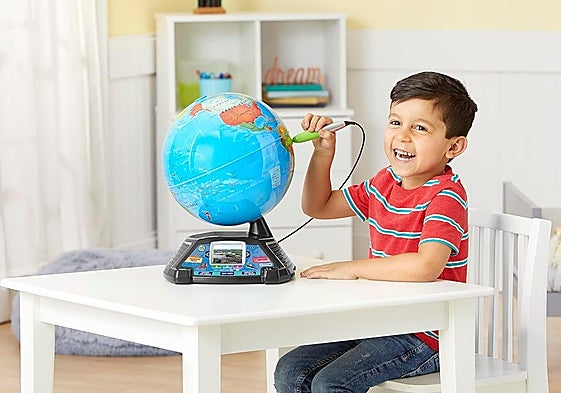 Con este globo terráqueo interactivo los peques descubrirán países, idiomas y mucho más