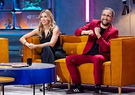 Eva Soriano y Aníbal Gómez, en el plató del programa.