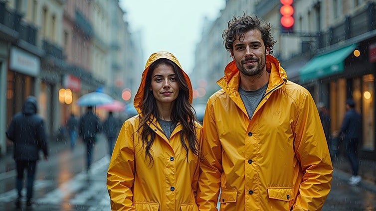 Que la lluvia no te pille desprevenido con estos ligeros y prácticos chubasqueros
