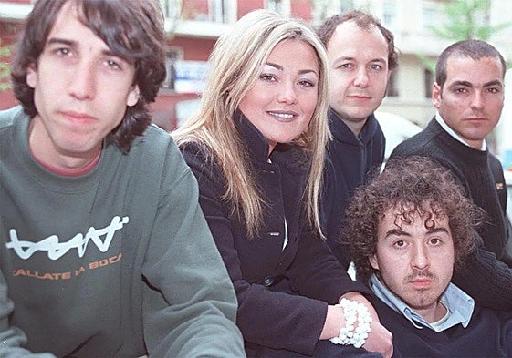 La Oreja de Van Gogh con Amaia Montero en el 2003, en plena cresta de la ola.