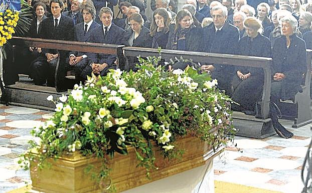 Funeral de Gianni Agnelli en la catedral de Turín.