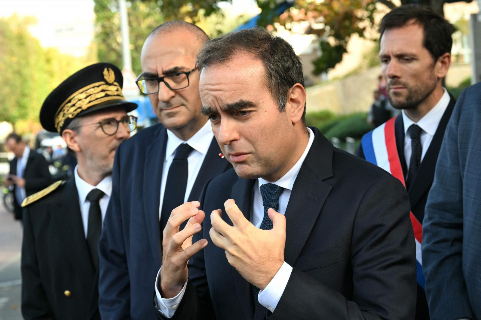 El primer ministro francés, Sébastien Lecornu.