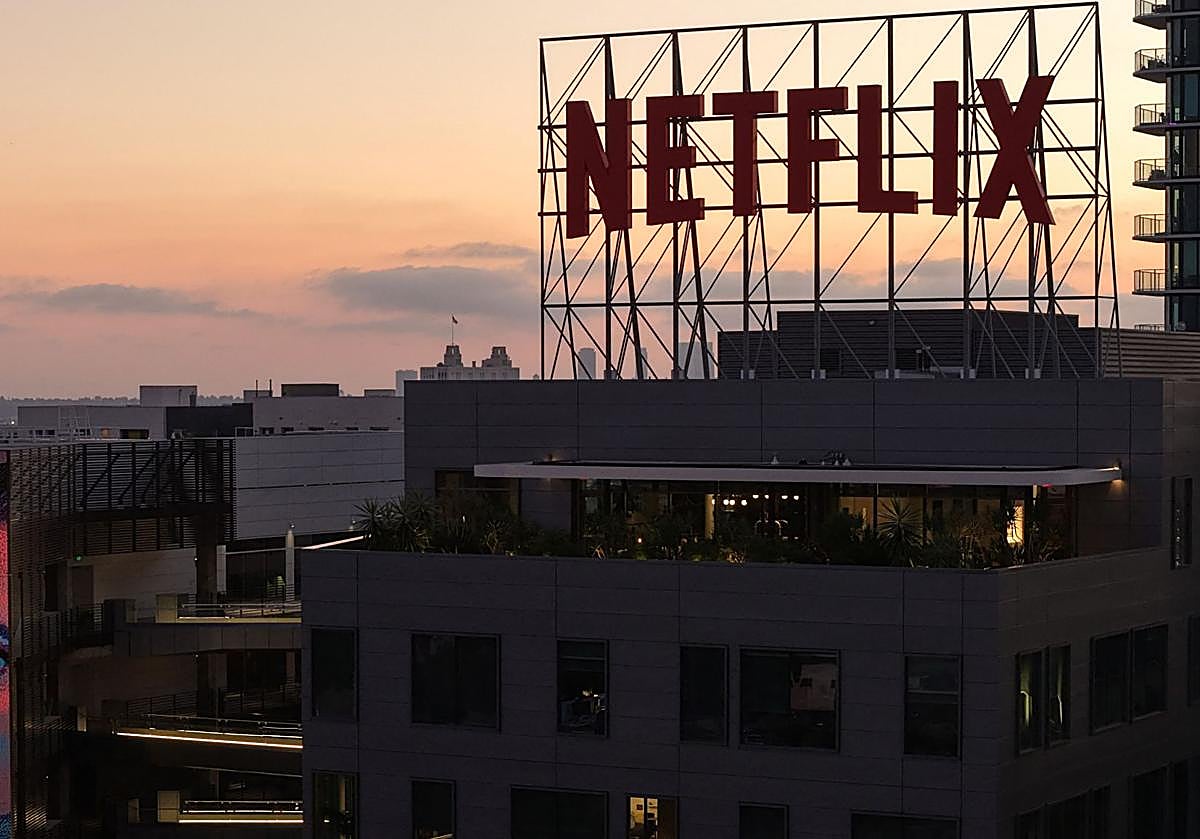 Cartel promocional de Netflix.