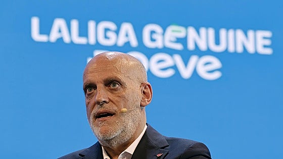 Javier Tebas reta al CSD: «No tienen competencias para detener el partido en Miami»