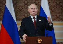 Vladímir Putin, presidente de Rusia.