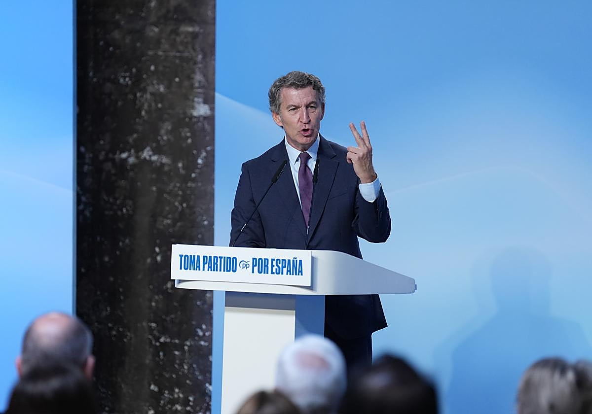 Feijóo presenta este martes en Barcelona su décalogo de medidas sobre la inmigración.