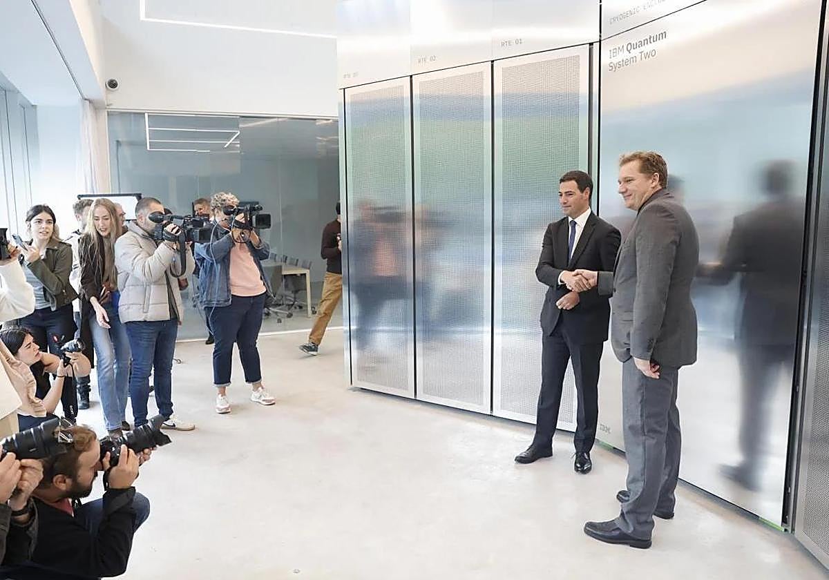 Inauguración del superordenador cuántico de IBM en San Sebastián