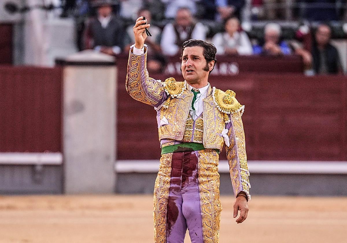 Morante de La Puebla, el día de su despedida en la plaza de Las Ventas.