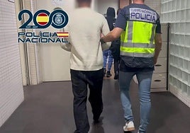 Detención de uno de los implicados.