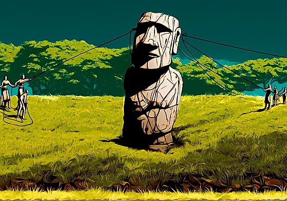 La ciencia resuelve el misterio de los moáis de la isla de Pascua