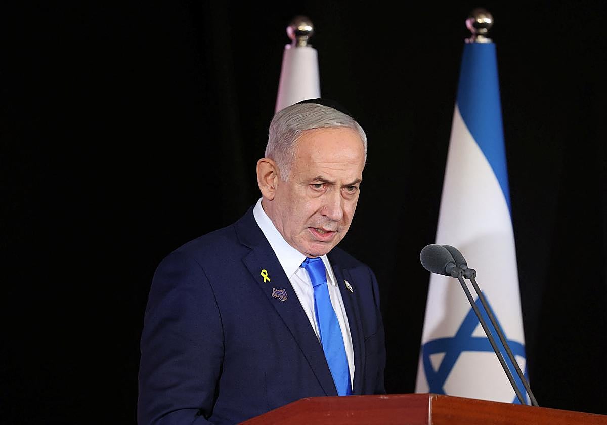 Benjamín Netanyahu, primer ministro de Israel.