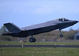 Imagen de archivo de un caza F-35 como los que ha encargado el ejército alemán.