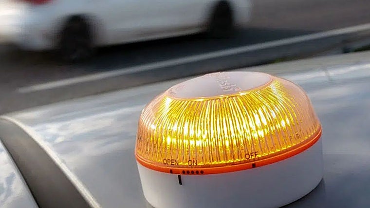 La baliza V16 con geolocalización