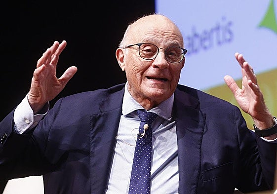 El presidente del Sabadell, Josep Oliu