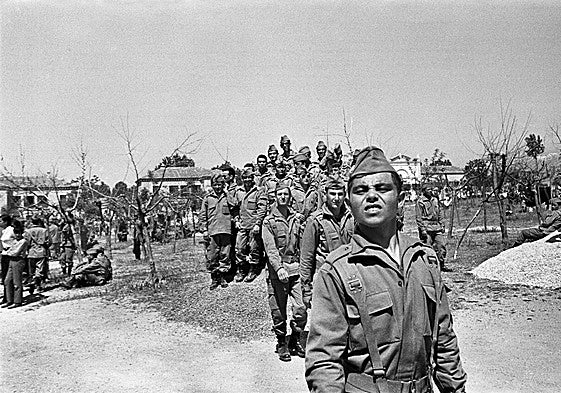 Fotografía titulada 'Colmenar Viejo, 1970', del libro 'Principiantes'.