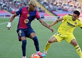 El barcelona Villarreal de la pasada campaña.