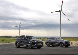 Gama actual con dos de los modelos fabricados por Ebro en España