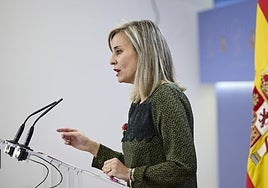 La portavoz de Sumar en el Congreso, Verónica Martínez Barbero.