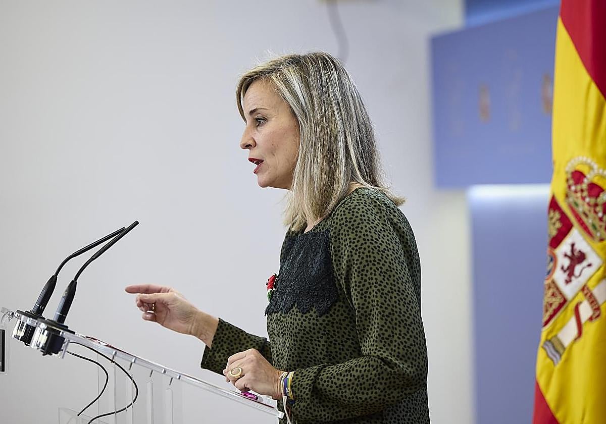 La portavoz de Sumar en el Congreso, Verónica Martínez Barbero.