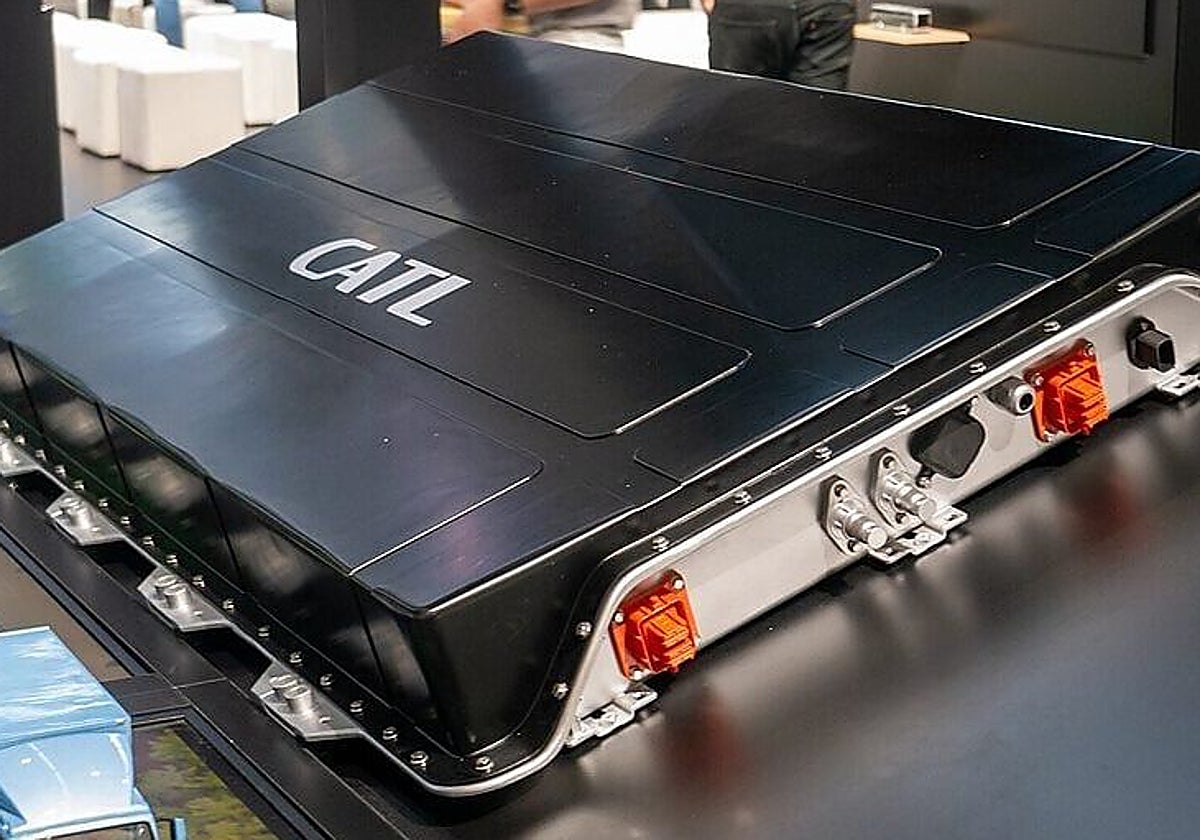 Una de las últimas baterías de CATL