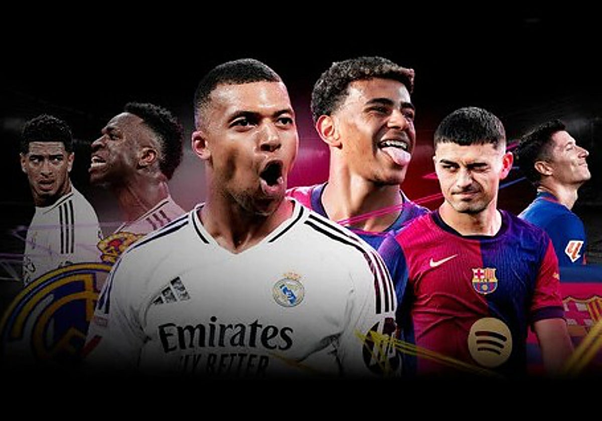 Prepárate para el clásico de este domingo: el Real Madrid-Barça a mitad de precio con DAZN