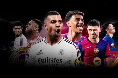Prepárate para el clásico de este domingo: el Real Madrid-Barça a mitad de precio con DAZN