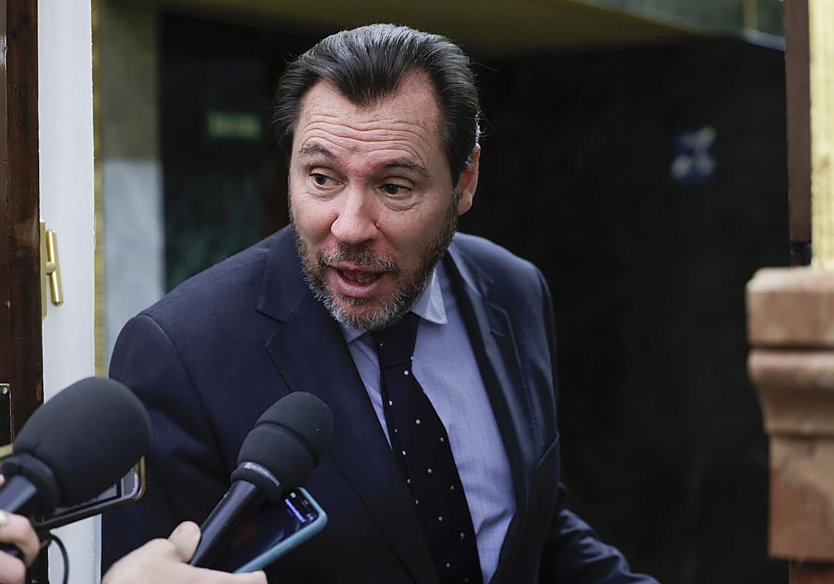 El ministro de Transportes, Óscar Puente.