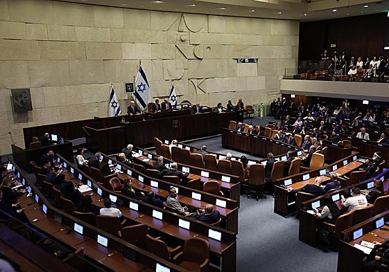 La Knéset, el parlamento de Israel.