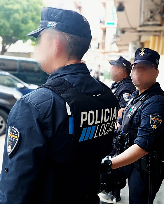 Agentes de la Policía Local de Palma de Mallorca