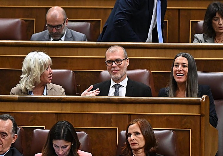 La bancada del grupo parlamentario de Junts durante el Gobierno.