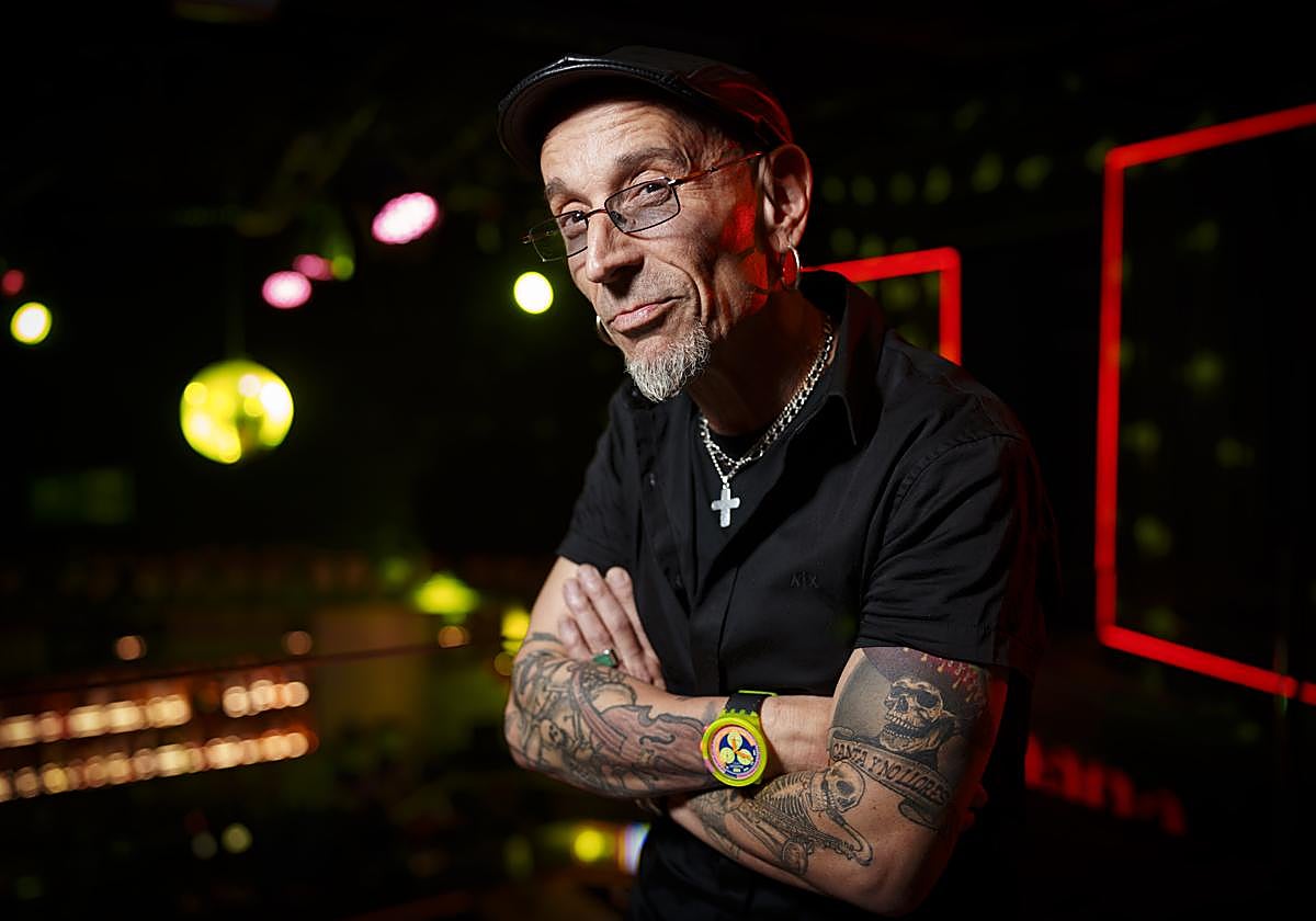 The Bilbao musician, photographed this week at the Luchana Theatre in Madrid