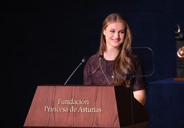 La Princesa Leonor: «La convivencia no es fácil, pero es el único camino para lograr el progreso compartido»