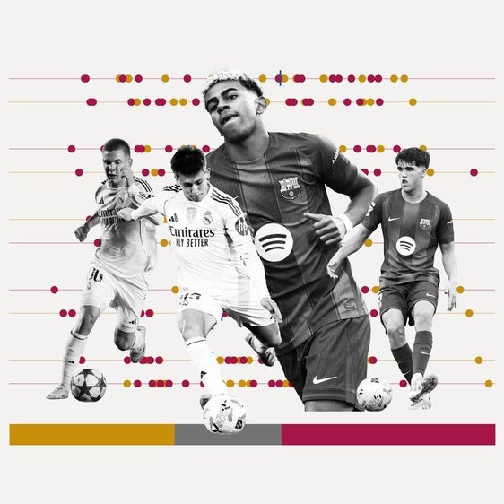 El Real Madrid-Barcelona rejuvenece: 50 clásicos de Liga entre veteranía y juventud