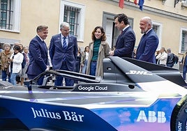 Un momento de la presentación del E-Prix de Madrid.