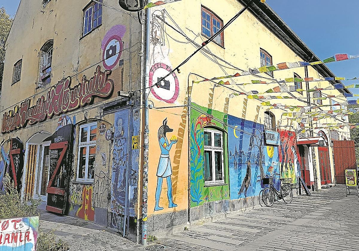 Christiania es el segundo lugar que más turistas atrae de todo Dinamarca.
