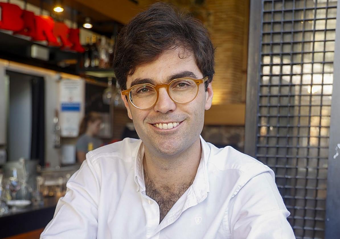 The writer Pepe Pérez-Muelas.