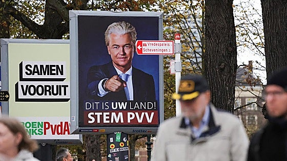 El populista Wilders, favorito en las elecciones, pero tendrá difícil gobernar en Países Bajos