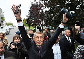 El populista checo Andrej Babis ya fue primer ministro entre 2017 y 2021.