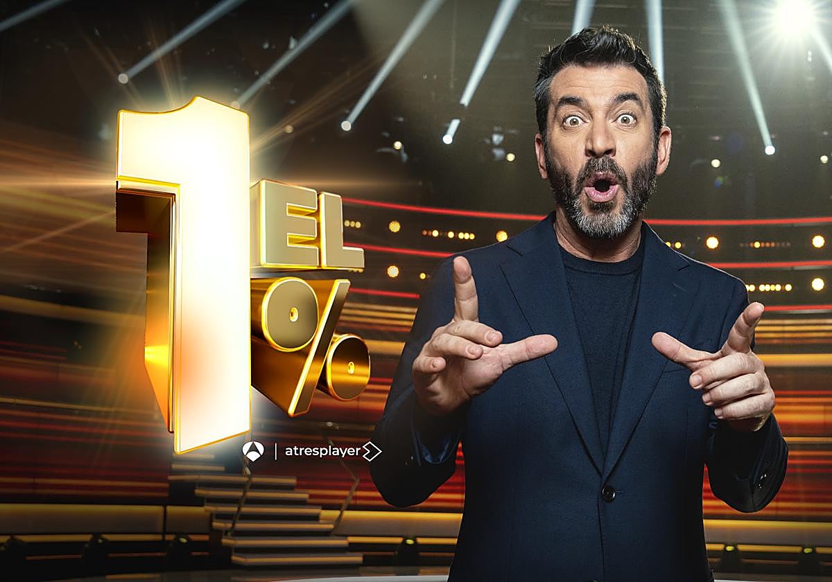 Arturo Valls presenta la segunda temporada de 'El 1%'.
