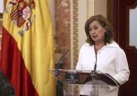 Francina Armengol, presidenta del Congreso.