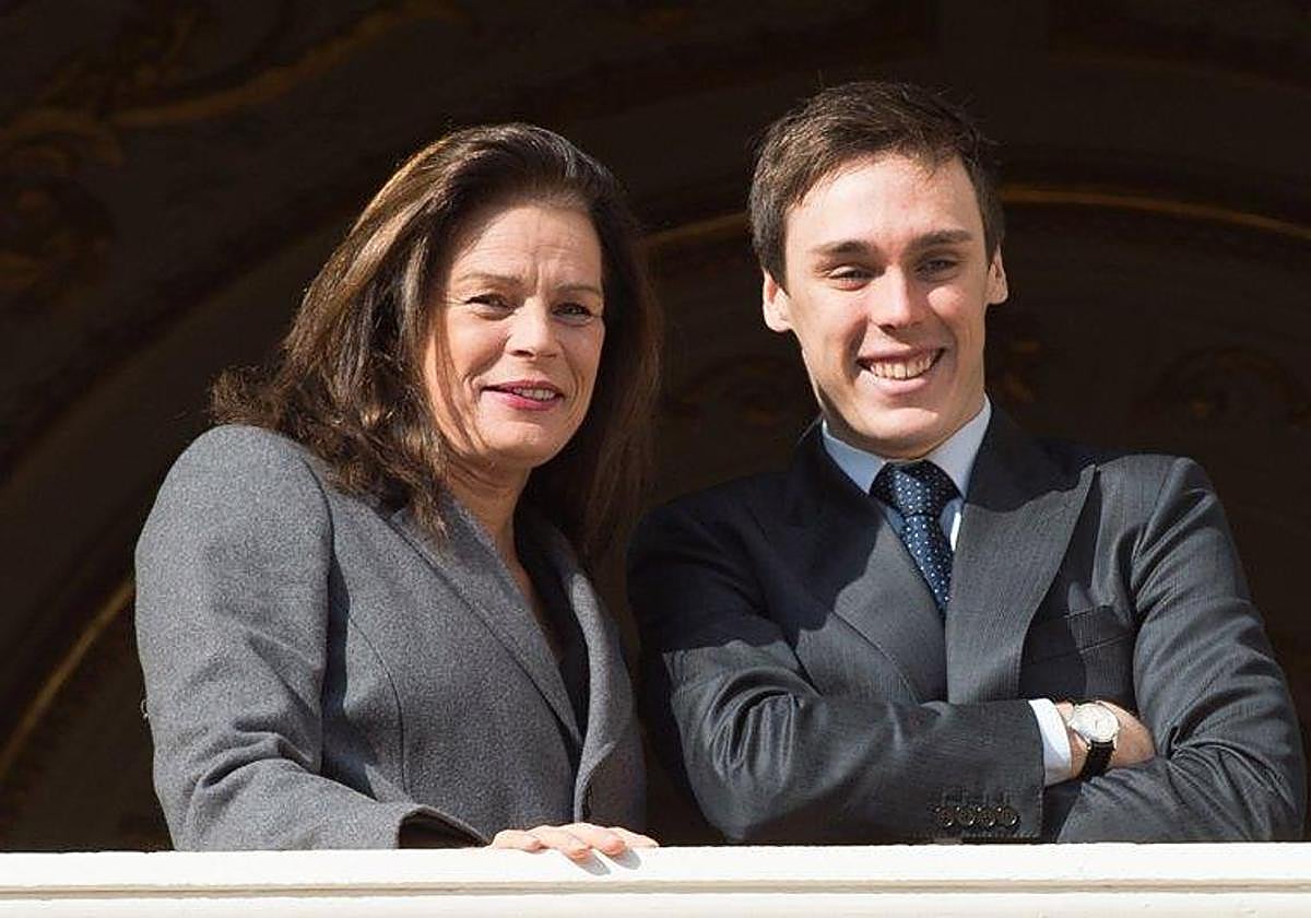 Daniel Ducruet with Princess Stéphanie of Monaco.