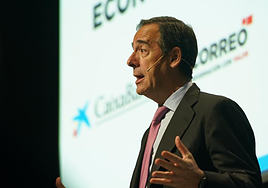 El consejero delegado de CaixaBank, Gonzalo Gortázar