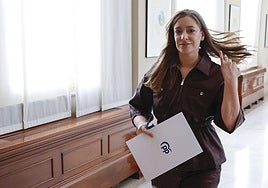 La portavoz del PP en el Congreso, Ester Muñoz.