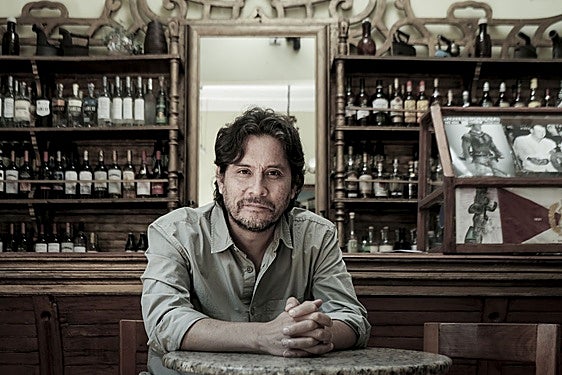 El escritor Jeremías Gamboa.